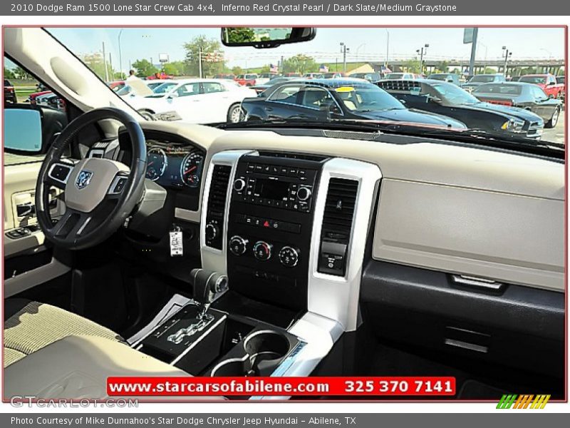 Inferno Red Crystal Pearl / Dark Slate/Medium Graystone 2010 Dodge Ram 1500 Lone Star Crew Cab 4x4