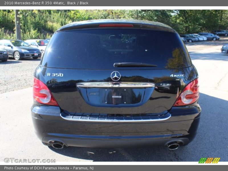 Black / Black 2010 Mercedes-Benz R 350 4Matic