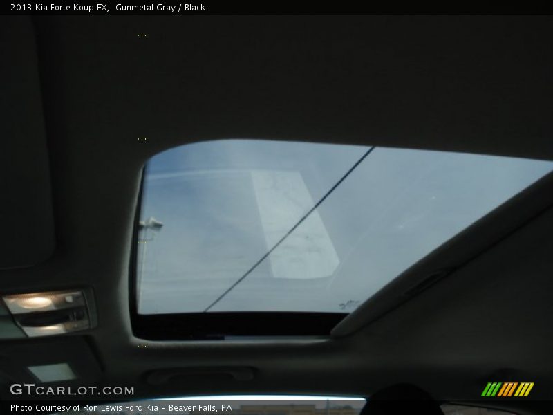 Gunmetal Gray / Black 2013 Kia Forte Koup EX