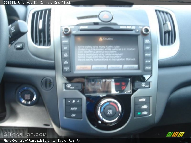 Gunmetal Gray / Black 2013 Kia Forte Koup EX