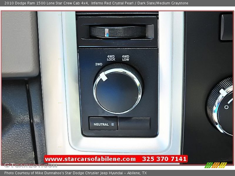 Inferno Red Crystal Pearl / Dark Slate/Medium Graystone 2010 Dodge Ram 1500 Lone Star Crew Cab 4x4