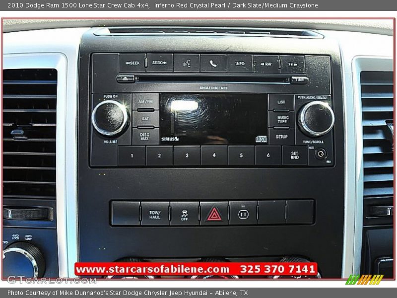 Inferno Red Crystal Pearl / Dark Slate/Medium Graystone 2010 Dodge Ram 1500 Lone Star Crew Cab 4x4