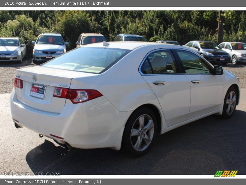 Premium White Pearl / Parchment 2010 Acura TSX Sedan