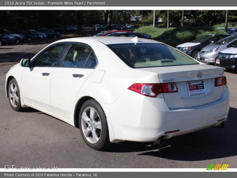 Premium White Pearl / Parchment 2010 Acura TSX Sedan