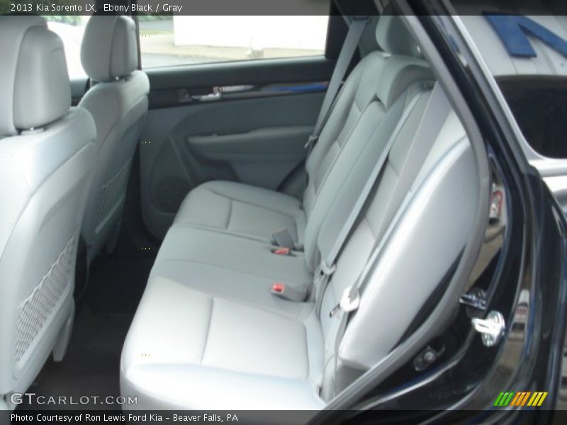 Ebony Black / Gray 2013 Kia Sorento LX