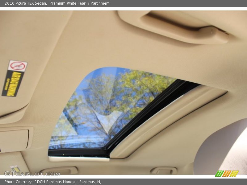 Premium White Pearl / Parchment 2010 Acura TSX Sedan