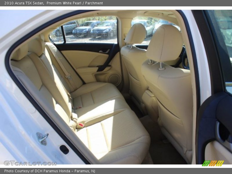 Premium White Pearl / Parchment 2010 Acura TSX Sedan