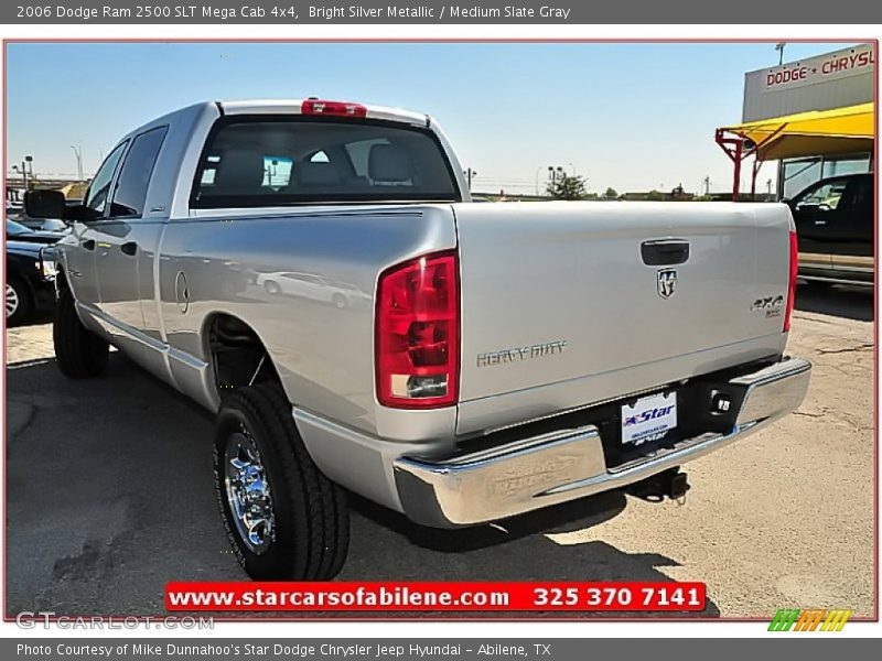 Bright Silver Metallic / Medium Slate Gray 2006 Dodge Ram 2500 SLT Mega Cab 4x4