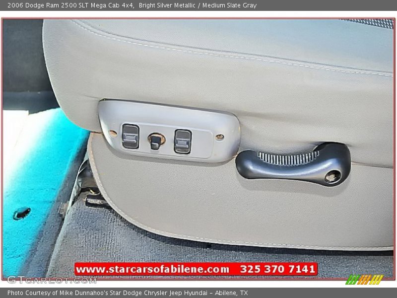 Bright Silver Metallic / Medium Slate Gray 2006 Dodge Ram 2500 SLT Mega Cab 4x4