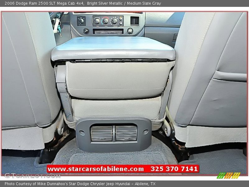 Bright Silver Metallic / Medium Slate Gray 2006 Dodge Ram 2500 SLT Mega Cab 4x4