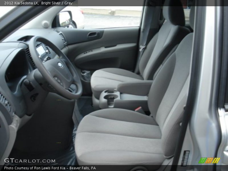 Bright Silver / Gray 2012 Kia Sedona LX