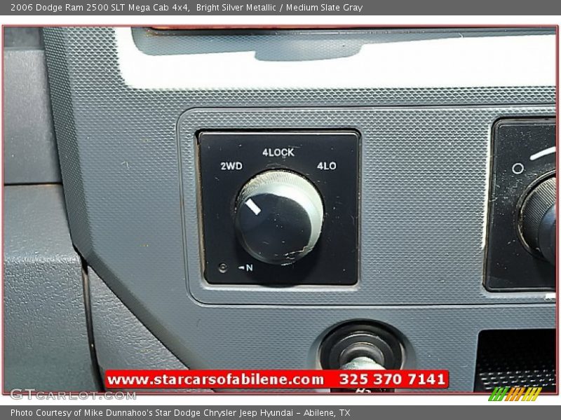 Bright Silver Metallic / Medium Slate Gray 2006 Dodge Ram 2500 SLT Mega Cab 4x4