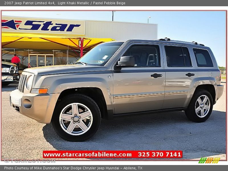 Light Khaki Metallic / Pastel Pebble Beige 2007 Jeep Patriot Limited 4x4