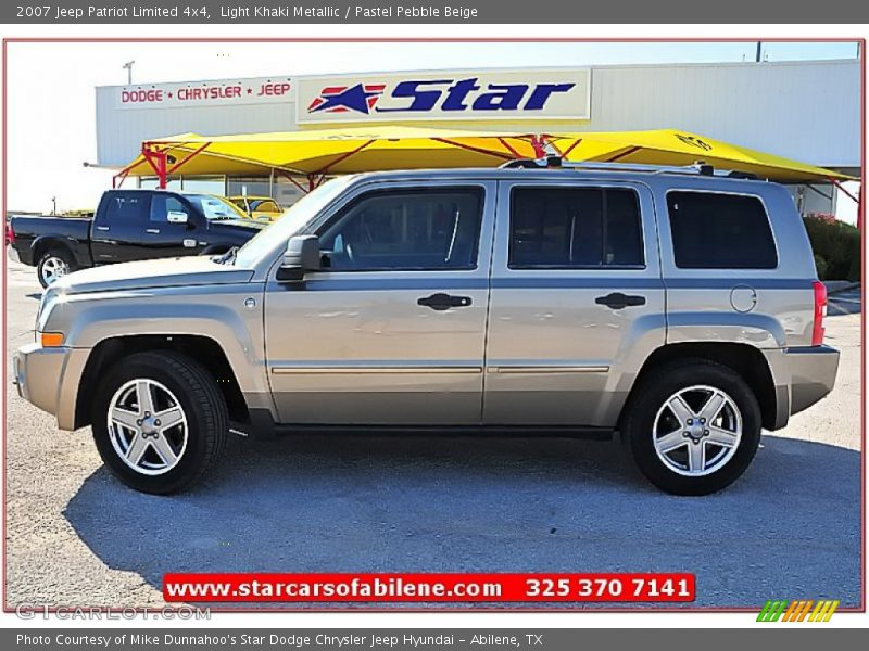 Light Khaki Metallic / Pastel Pebble Beige 2007 Jeep Patriot Limited 4x4