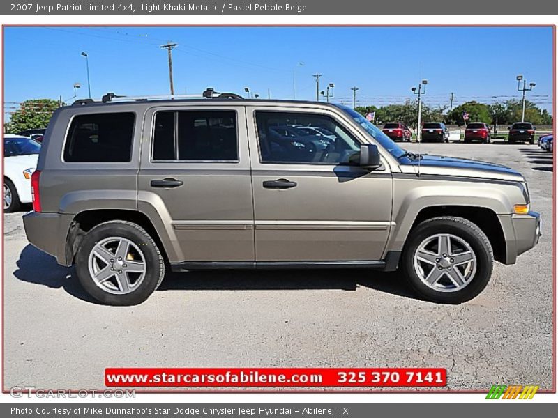 Light Khaki Metallic / Pastel Pebble Beige 2007 Jeep Patriot Limited 4x4