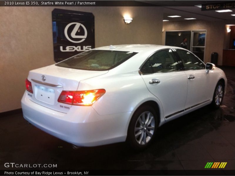 Starfire White Pearl / Parchment 2010 Lexus ES 350