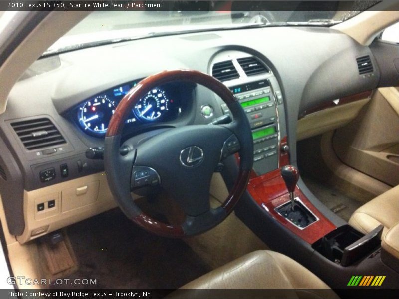 Starfire White Pearl / Parchment 2010 Lexus ES 350