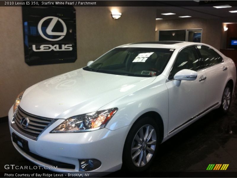 Starfire White Pearl / Parchment 2010 Lexus ES 350
