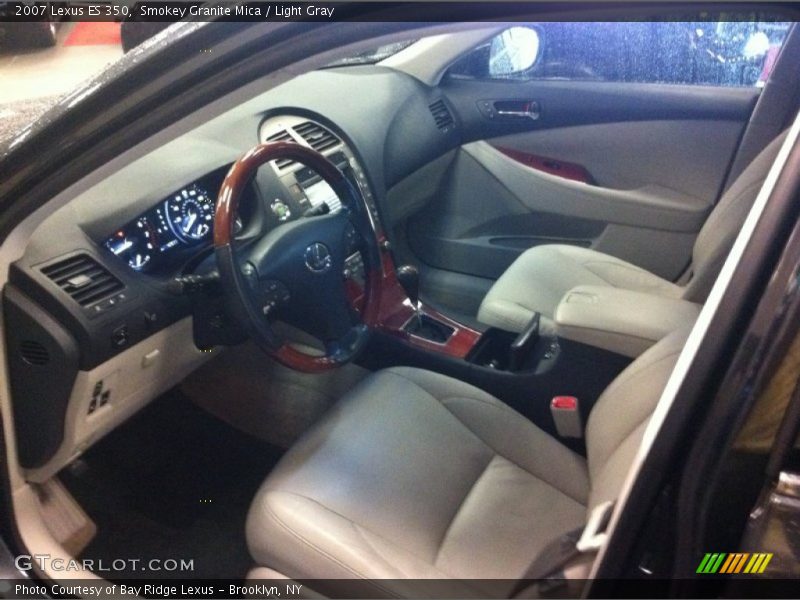 Smokey Granite Mica / Light Gray 2007 Lexus ES 350