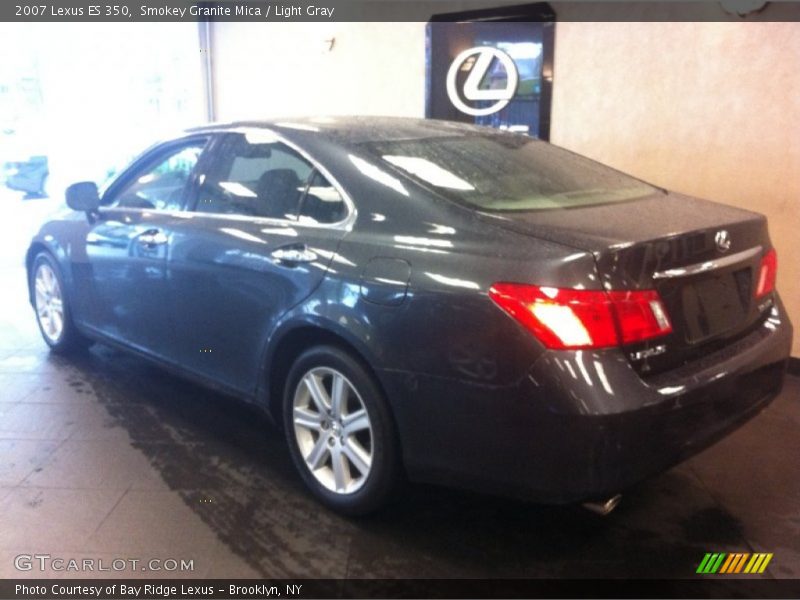 Smokey Granite Mica / Light Gray 2007 Lexus ES 350
