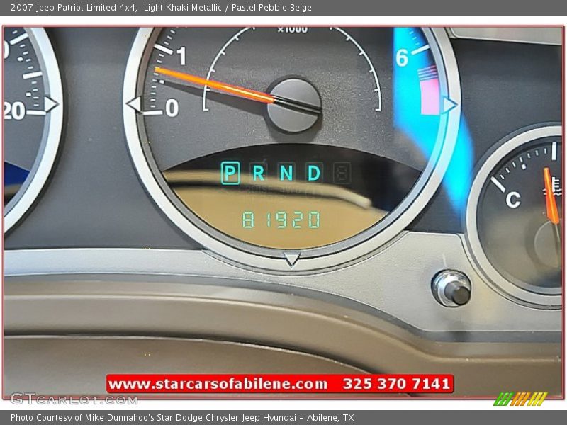 Light Khaki Metallic / Pastel Pebble Beige 2007 Jeep Patriot Limited 4x4