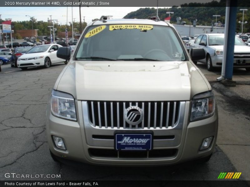 Gold Leaf Metallic / Stone 2010 Mercury Mariner I4 4WD