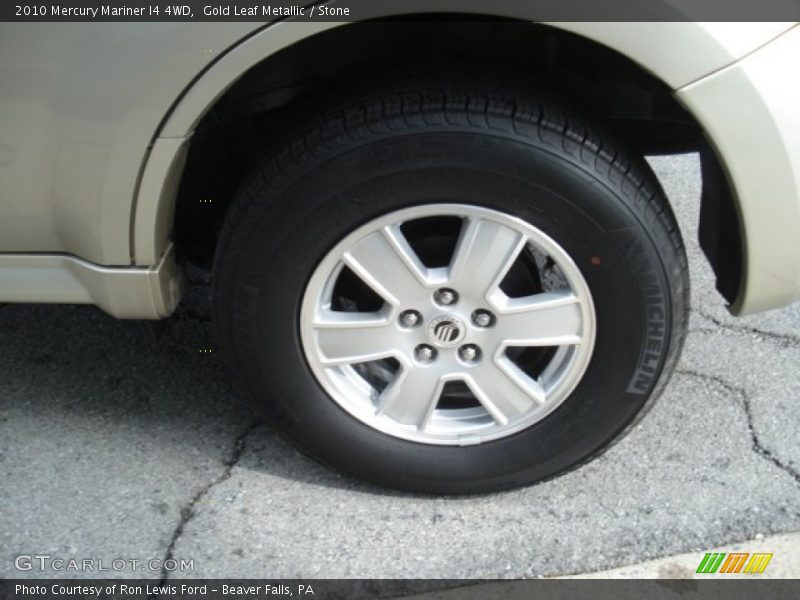 Gold Leaf Metallic / Stone 2010 Mercury Mariner I4 4WD