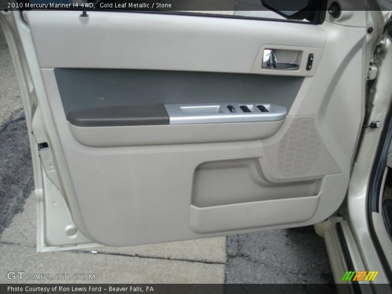 Gold Leaf Metallic / Stone 2010 Mercury Mariner I4 4WD