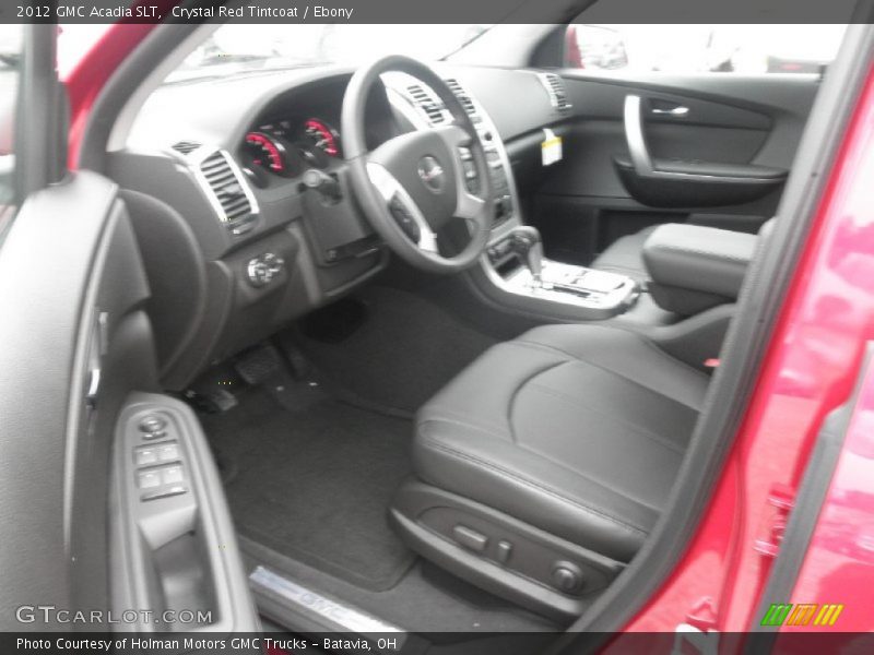 Crystal Red Tintcoat / Ebony 2012 GMC Acadia SLT