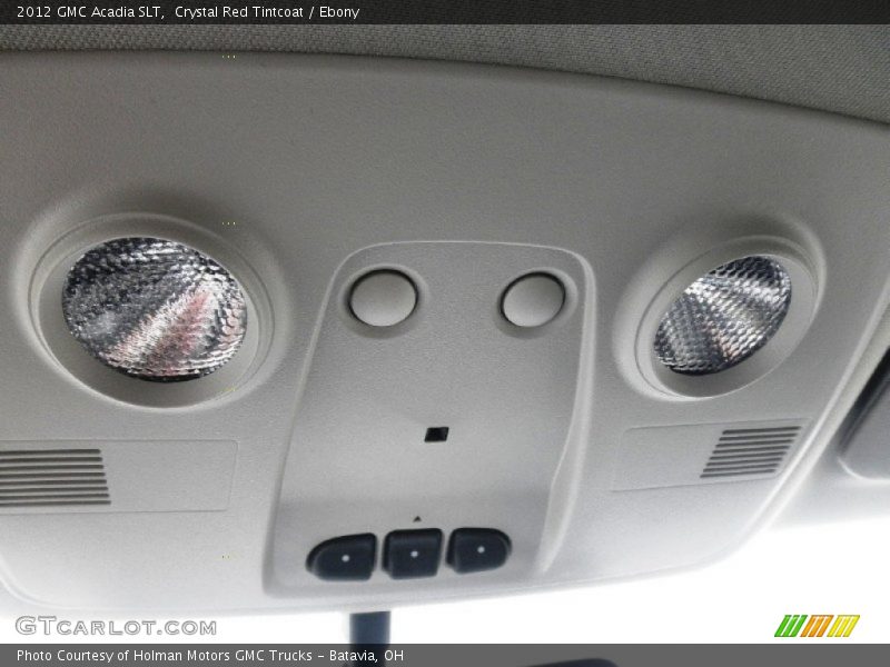 Crystal Red Tintcoat / Ebony 2012 GMC Acadia SLT