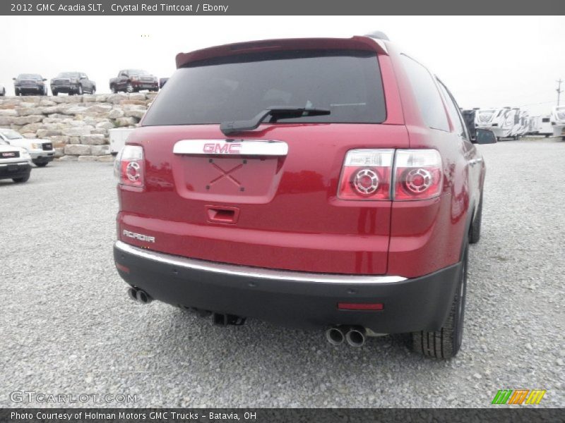 Crystal Red Tintcoat / Ebony 2012 GMC Acadia SLT
