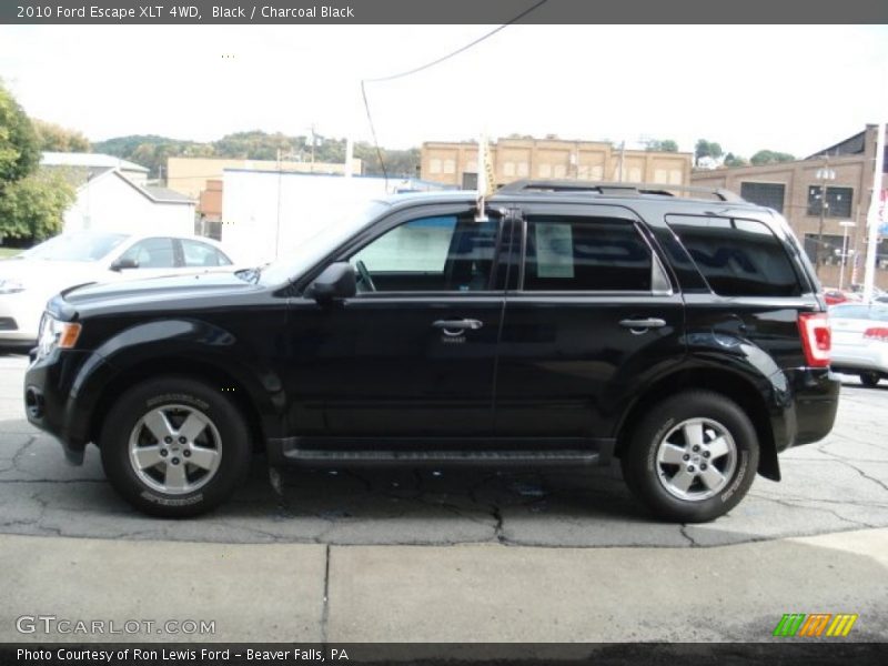 Black / Charcoal Black 2010 Ford Escape XLT 4WD