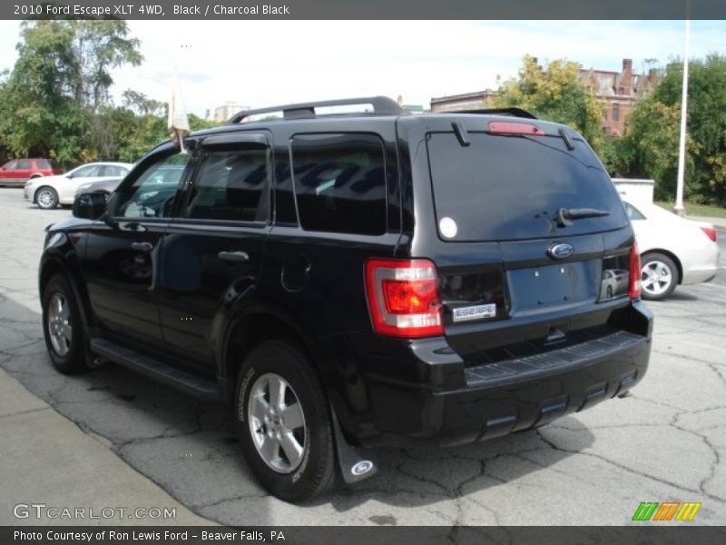 Black / Charcoal Black 2010 Ford Escape XLT 4WD