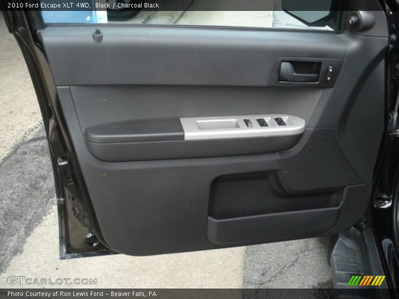 Black / Charcoal Black 2010 Ford Escape XLT 4WD