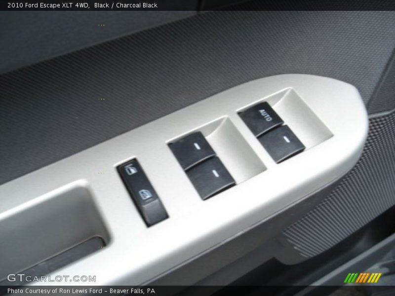 Black / Charcoal Black 2010 Ford Escape XLT 4WD