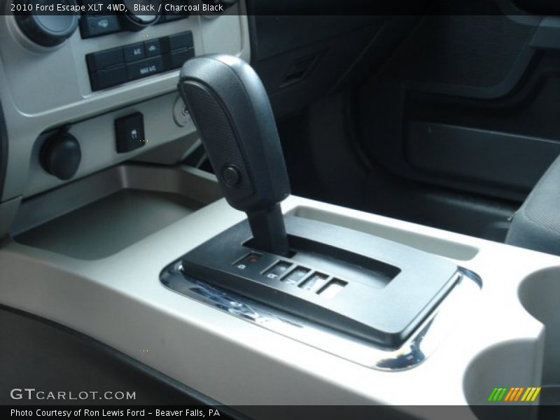 Black / Charcoal Black 2010 Ford Escape XLT 4WD