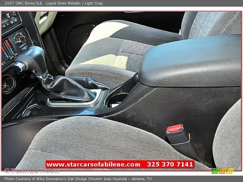Liquid Silver Metallic / Light Gray 2007 GMC Envoy SLE