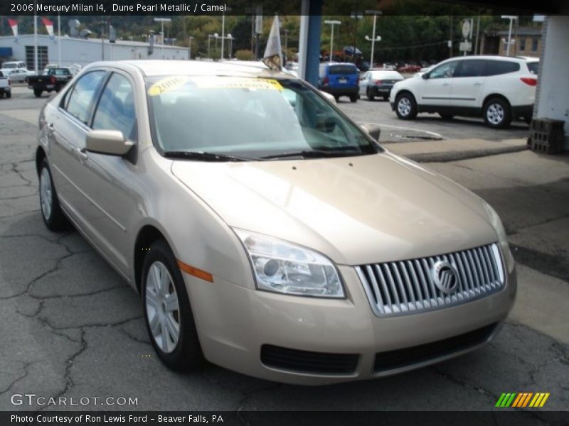 Dune Pearl Metallic / Camel 2006 Mercury Milan I4