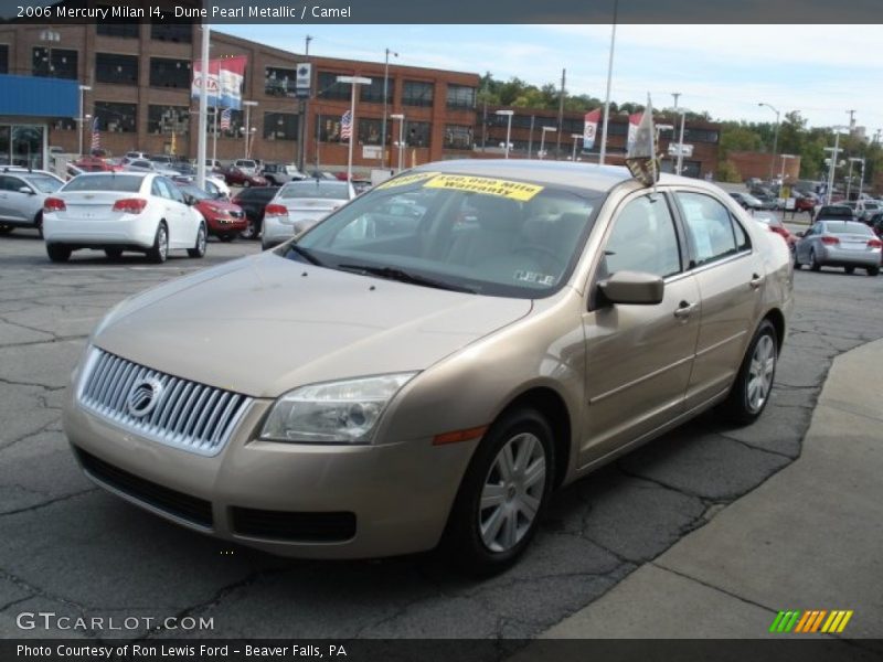 Dune Pearl Metallic / Camel 2006 Mercury Milan I4