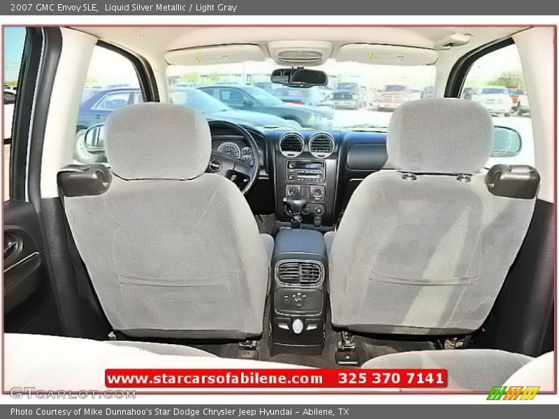Liquid Silver Metallic / Light Gray 2007 GMC Envoy SLE