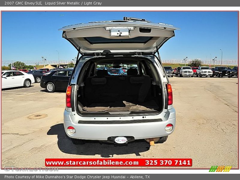 Liquid Silver Metallic / Light Gray 2007 GMC Envoy SLE