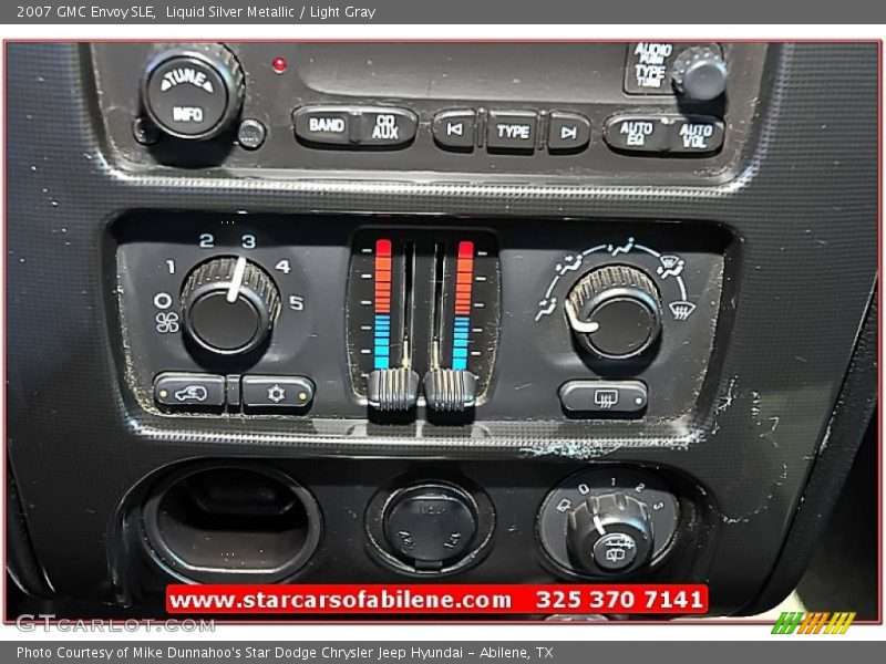 Liquid Silver Metallic / Light Gray 2007 GMC Envoy SLE