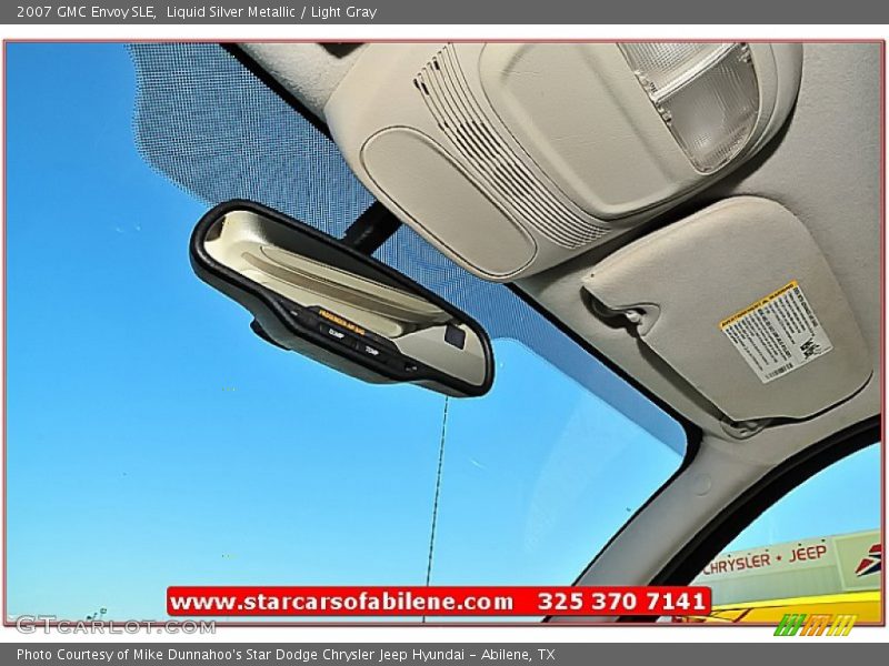 Liquid Silver Metallic / Light Gray 2007 GMC Envoy SLE