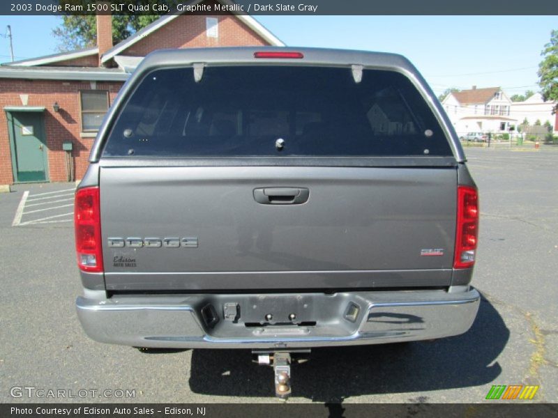 Graphite Metallic / Dark Slate Gray 2003 Dodge Ram 1500 SLT Quad Cab