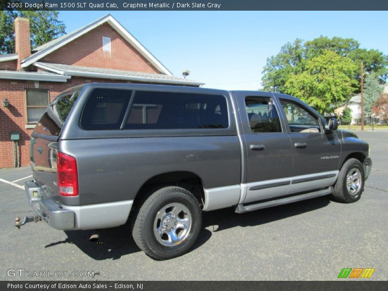 Graphite Metallic / Dark Slate Gray 2003 Dodge Ram 1500 SLT Quad Cab