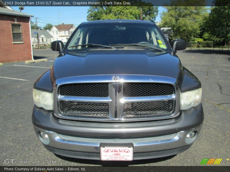 Graphite Metallic / Dark Slate Gray 2003 Dodge Ram 1500 SLT Quad Cab