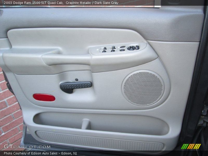 Graphite Metallic / Dark Slate Gray 2003 Dodge Ram 1500 SLT Quad Cab