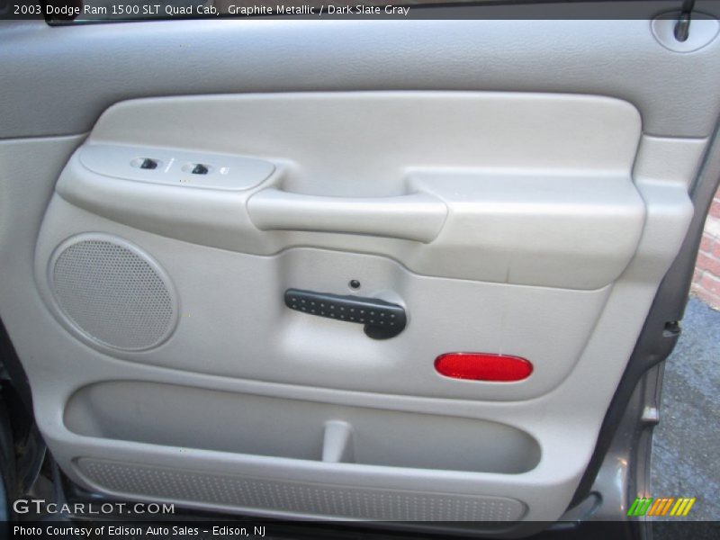 Graphite Metallic / Dark Slate Gray 2003 Dodge Ram 1500 SLT Quad Cab