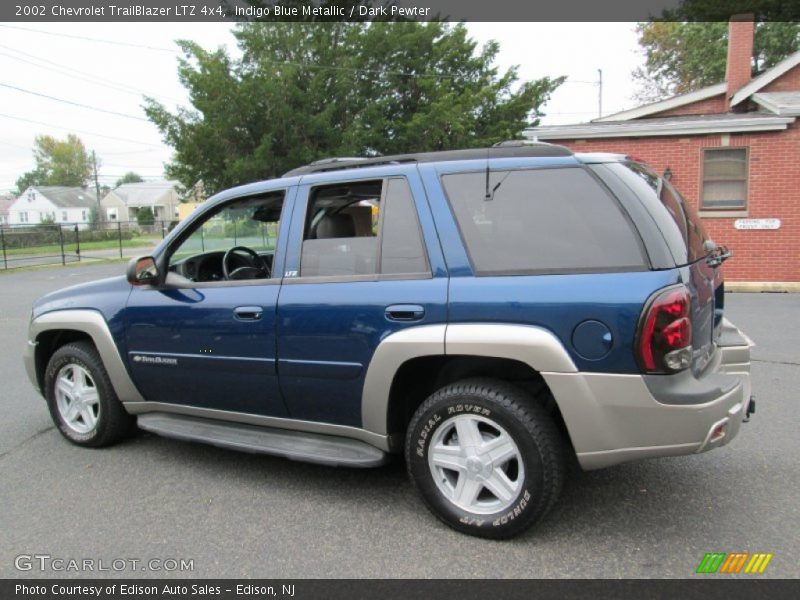 Indigo Blue Metallic / Dark Pewter 2002 Chevrolet TrailBlazer LTZ 4x4