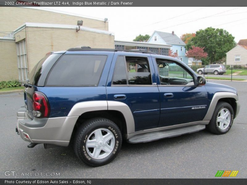 Indigo Blue Metallic / Dark Pewter 2002 Chevrolet TrailBlazer LTZ 4x4